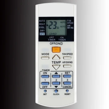 NAUJAS A75C3297 Kondicionierius tinka panasonic oro kondicionavimo sistema nuotolinis valdymas A75C3407 A75C3623 A75C3625 KTSX003 Fernbedienung