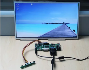 Yqwsyxl Kontrolės Valdyba Stebėti Rinkinys B156HTN03.2 HDMI+DVI+VGA LCD LED ekrano Valdiklio plokštės Tvarkyklės