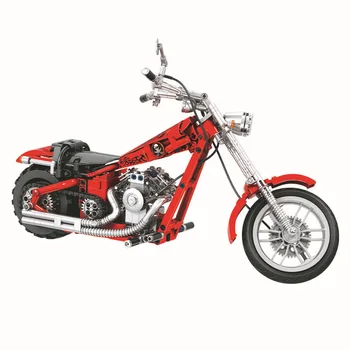 Naujas Stebuklas Ghost Rider Keršytojas Motociklas, Motociklų Techninė Lenktyninį Automobilį Pastato Blokus, Plytas Modelis Dovana Vaikui Žaislas