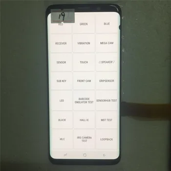 Originalus AMOLED Ekranas SAMSUNG Galaxy S9 LCD G960 G960F Ekranas Touch Screen atsarginės Dalys