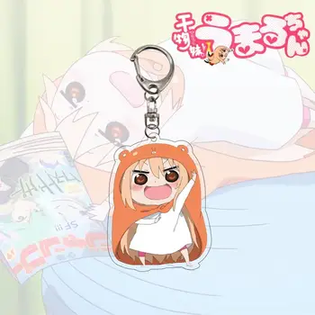 Anime Himouto! Umaru-chan Mažas palaidotas Keychains jūros senas patiekalas Cosplay Akrilo Key Chain Žavesio Moterys, Vaikai Mergina Mėgstamiausia Dovana 20