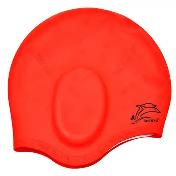 Profesionalūs Aukštos kokybės Unisex Suaugusiųjų Plaukimo Baseinas Bžūp Sporto Silikoninis Vandeniui Earmuffs Ausies Raštas Plaukimo Kepuraitė