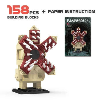 Plytos Monstras Nepažįstamų Dalykų Demogorgons -35522 Animacinį Personažą Modelio Blokai Kit Žaislai Vaikams Dovanos