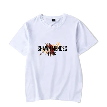 Streetwear Shawn Mendes T-shirt Vyrai/Moterys Gerbėjai Mėgstamų Mados Atsitiktinis Harajuku Hip-Hop marškinėliai Homme Shawn Mendes Marškinėlius Tees