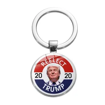 Karšto Koziris 2020 Vėliavos Keychain Išlaikyti Amerika Labai Donald Trump Prezidento perrinkimo Sirgalių Raktų pakabukai Maišelį, Raktų Žiedas