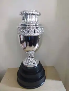 Copa América Trofėjus Replika Čempionas Kamuolys Futbolo Gerbėjas Apdailos Dervos Suvenyras, Dovana, Papuošalai